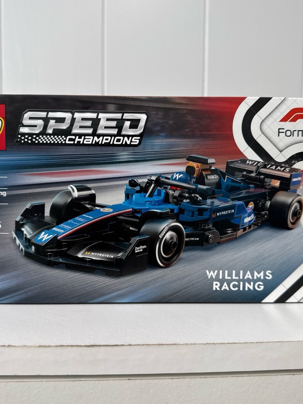Lego Speed Champions Williams Racing Blue and Black Formula 1 Car